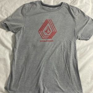 Volcom Men’s Grey Graphic T-Shirt Size Medium